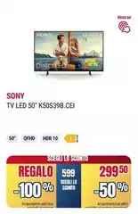 Sony - Tv Led 50" K50S39B.Cei Sony - Tv Led 50" K50S39B.Cei