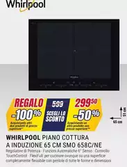 Whirlpool - Piano Cottura A Induzione 65 Cm SMO 658C/NE