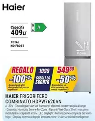 Haier - Frigorifero Combinato HDPW7620AN Haier - Frigorifero Combinato HDPW7620AN