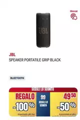 Jbl - Speaker Portatile Grip Black