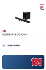 Jbl - Soundbar Sb 270 Black Jbl - Soundbar Sb 270 Black