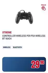 Xtreme - Controller Wireless Per Ps4 Wireless Xtreme - Controller Wireless Per Ps4 Wireless