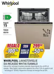 Whirlpool -  Lavastoviglie Da Incasso WH7IA15AM6L0