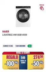 Haier - Lavatrice HW100B14939 Haier - Lavatrice HW100B14939