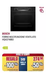 Bosch - Forno Multifunzione Ventilato HQA574BB3 Bosch - Forno Multifunzione Ventilato HQA574BB3