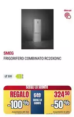 Smeg - Frigorifero Combinato Rc20xdnc Smeg - Frigorifero Combinato Rc20xdnc