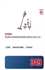 Dyson - Scopa Aspirapolvere Senza Filo V10 Dyson - Scopa Aspirapolvere Senza Filo V10