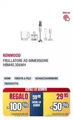 Kenwood - Frullatore Ad Immersione Hbm40.306wh Kenwood - Frullatore Ad Immersione Hbm40.306wh