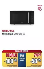 Whirlpool - Microonde Mwp 253 Sb