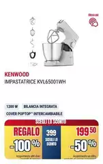 Kenwood - Impastatrice KVL65001WH Kenwood - Impastatrice KVL65001WH