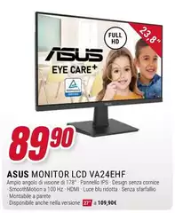 Asus - Monitor Lcd Va24ehf Asus - Monitor Lcd Va24ehf