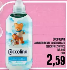Coccolino - Ammorbidente Concentrato Delicato E Soffice