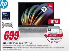 HP - Notebook 16-AF0012NL
