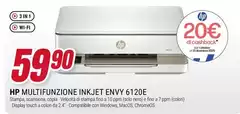 HP - Multifunzione Inkjet Envy 6120e