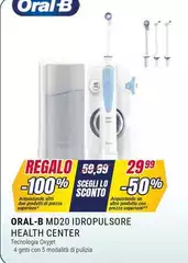 Oral b - Md20 Idropulsore Health Center Oral b - Md20 Idropulsore Health Center