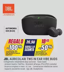Jbl - Auricolari Tws In Ear Vibe Buds