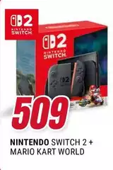 Nintendo - Switch 2 + Mario Kart World Nintendo - Switch 2 + Mario Kart World