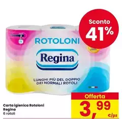 Regina - Carta Igienica Rotoloni Regina - Carta Igienica Rotoloni