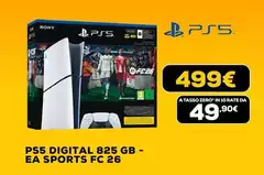 Sony - Ps5 Digital 825 Gb - Ea Sports Fc 26 Sony - Ps5 Digital 825 Gb - Ea Sports Fc 26