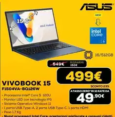 Asus - Vivobook 15 F1504va-bq126w Asus - Vivobook 15 F1504va-bq126w