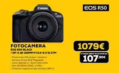 Canon - EOS R50 BLACK + RPS 18R-150MM F/3.5-6.3 IS STM