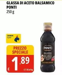 Ponti - Glassa Di Aceto Balsamico