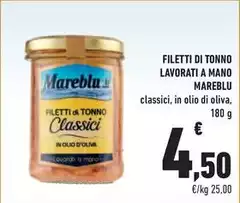 Mareblu - Filetti Di Tonno Lavorati A Mano Mareblu - Filetti Di Tonno Lavorati A Mano