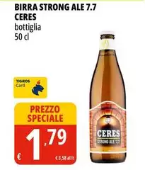 Ceres - Birra Strong Ale 7.7 Ceres - Birra Strong Ale 7.7
