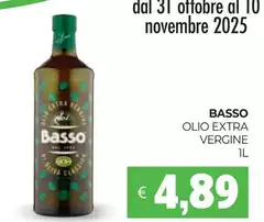 Basso - Olio Extra Vergine Basso - Olio Extra Vergine