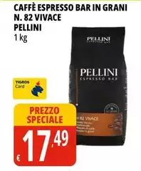 Pellini - Caffè Espresso Bar In Grani N.82 Vivace Pellini - Caffè Espresso Bar In Grani N.82 Vivace