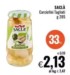 Saclà - Carciofini Tagliati