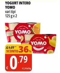 Yomo - Yogurt Intero Yomo - Yogurt Intero