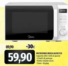 Midea - Microonde AG20CF2E