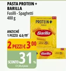 Barilla - Pasta Protein + Barilla - Pasta Protein +