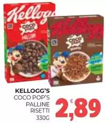 Kelloggs - Coco Pop's Palline Risetti Kelloggs - Coco Pop's Palline Risetti
