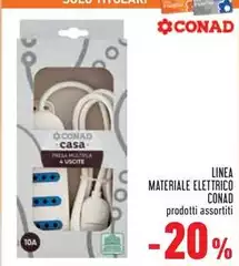 Conad - Linea Materiale Elettrico Conad - Linea Materiale Elettrico