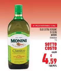 Monini - Olio Extra Vergine Di Oliva Monini - Olio Extra Vergine Di Oliva