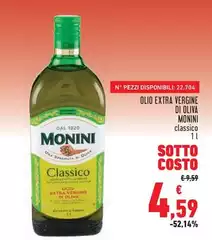 Monini - Olio Extra Vergine Di Oliva Classico Monini - Olio Extra Vergine Di Oliva Classico