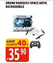 Radiofly - Drone  Space Artic Richiudibile
