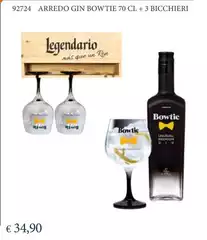 Legendario - Arredo Gin Bowtie Legendario - Arredo Gin Bowtie