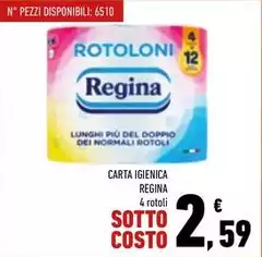 Regina - Carta Igienica Regina - Carta Igienica