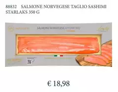 Starlaks - Salmone Norvegese Taglio Sashimi Starlaks - Salmone Norvegese Taglio Sashimi