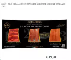 Sockeye - Tris Di Salmone Norvegese Scozzese Starlaks Sockeye - Tris Di Salmone Norvegese Scozzese Starlaks