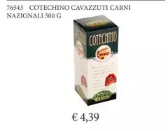 Cavazzuti - Cotechino Carni Cavazzuti - Cotechino Carni