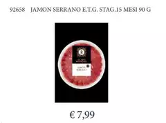 Serrano - Jamon  E.t.g.