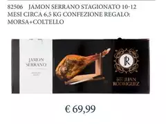 Serrano - Jamón  Stagionato 10-12 Mesi Circa