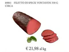 Vontavon - Filetto Di Speck