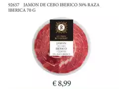 Jamon De Cebo Iberico 50% Raza Iberica