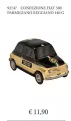 Reggiano - Confezione Fiat 500 Parmigiano