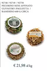 Pecorino Mini Affinato